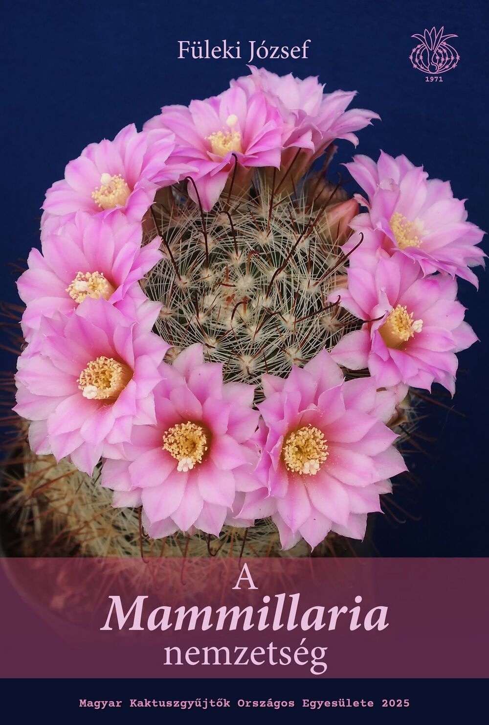 A Mammillaria-könyv borítója, M. longiflora